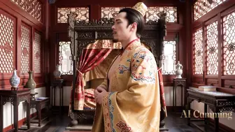中国皇帝与他的白人新宠妃 行房之夜无套狂操